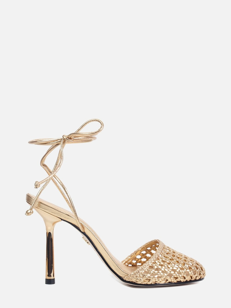 SCARPIN GRETA OURO