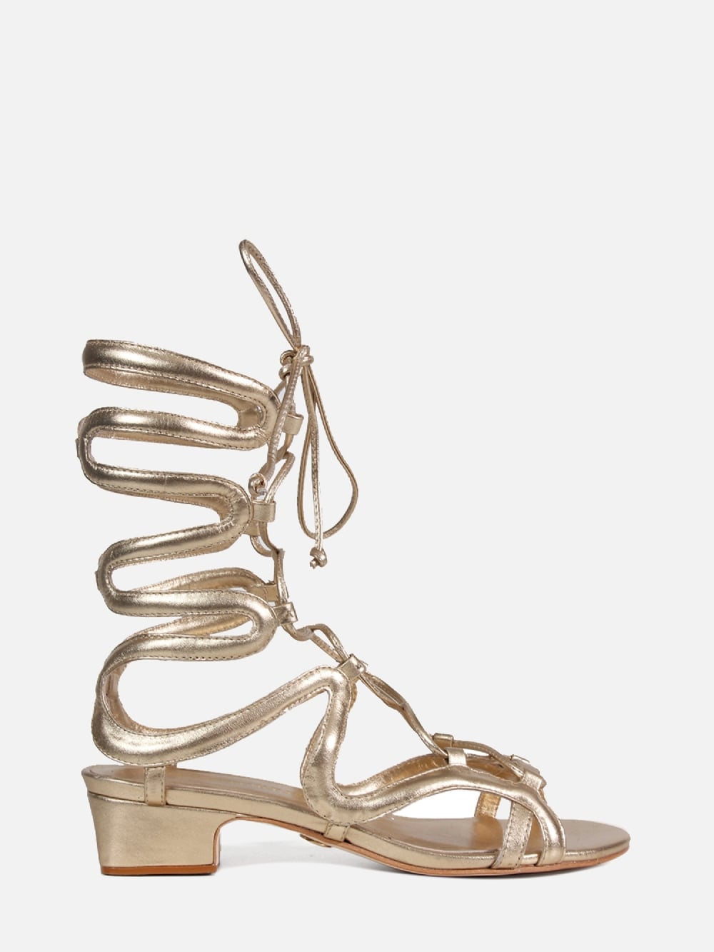 SANDÁLIA GLADIADORA BOGO DOURADO