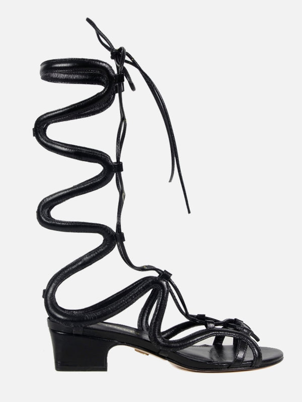 SANDÁLIA GLADIADORA BOGO PRETO