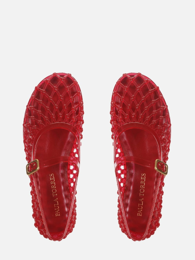 SAPATILHA JELLY LARA RED