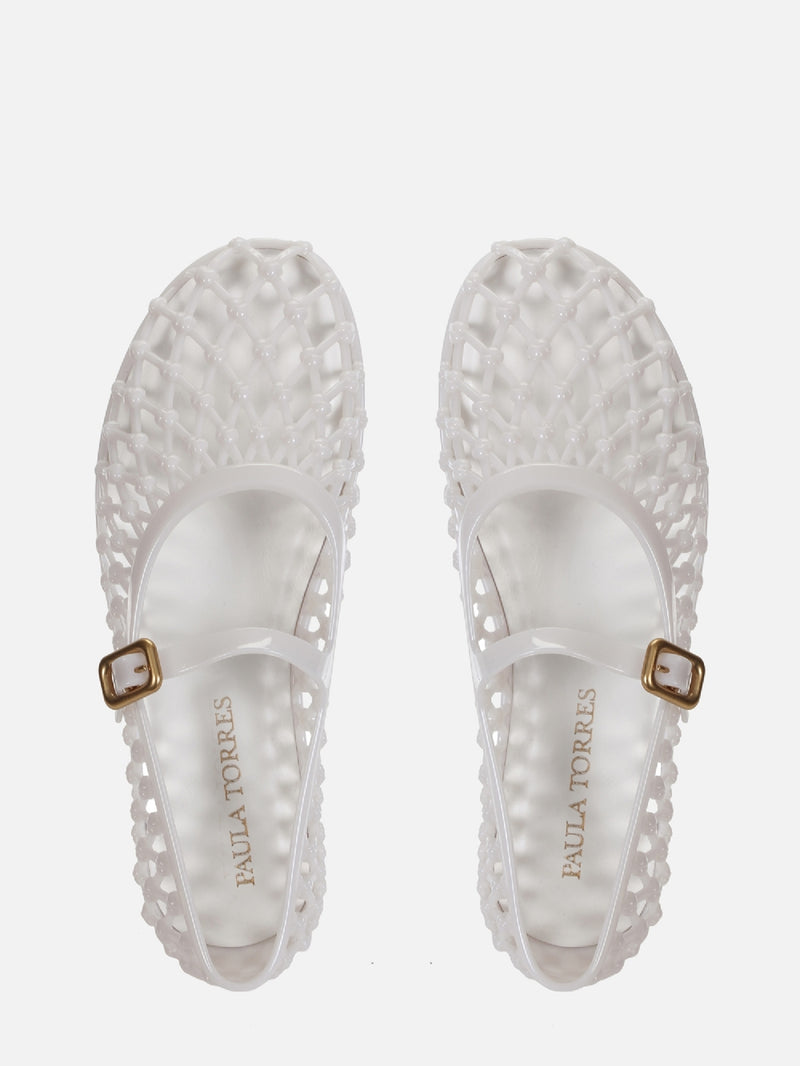 SAPATILHA JELLY LARA OFF WHITE