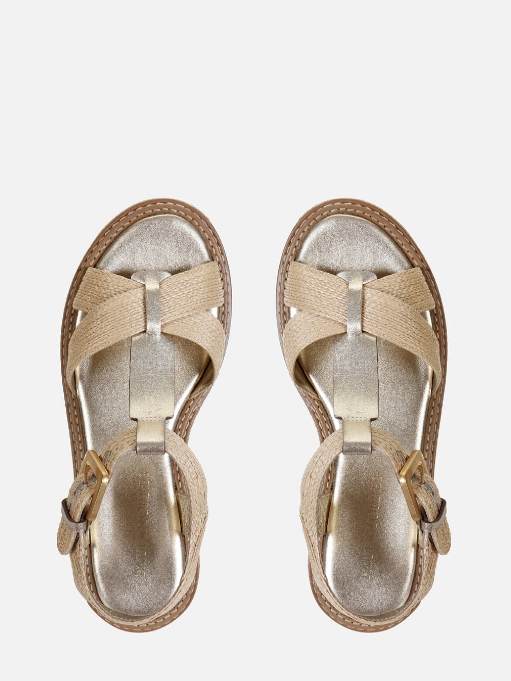 FLATFORM EM RÁFIA ANNE SATURNO