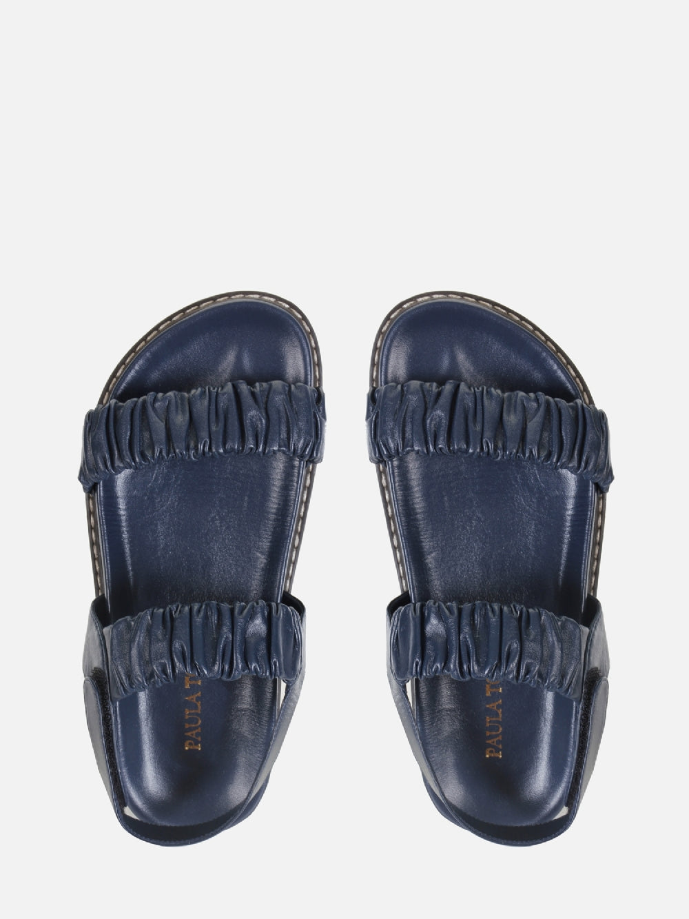 PAPETE EM COURO SERENA DARK BLUE