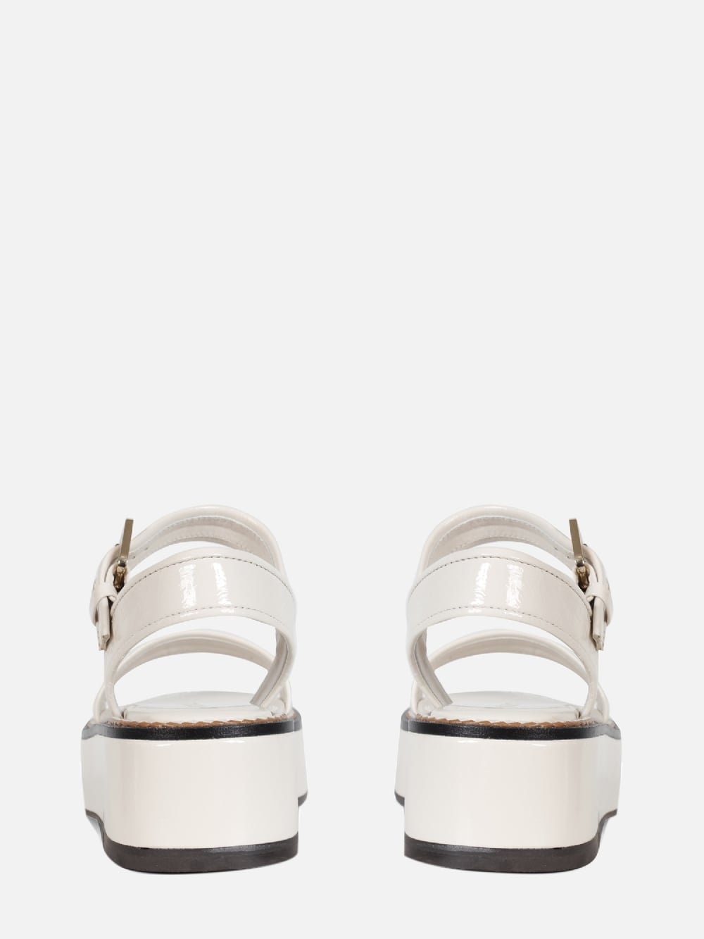 FLATFORM EM COURO LIV CREMA