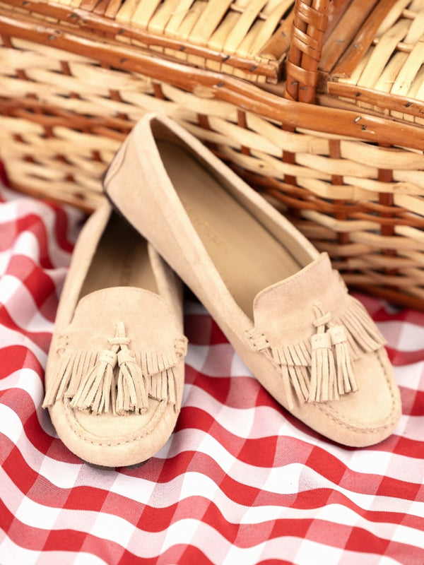 MOCASSIM EM CAMURÇA LUCY SAND FRANJA