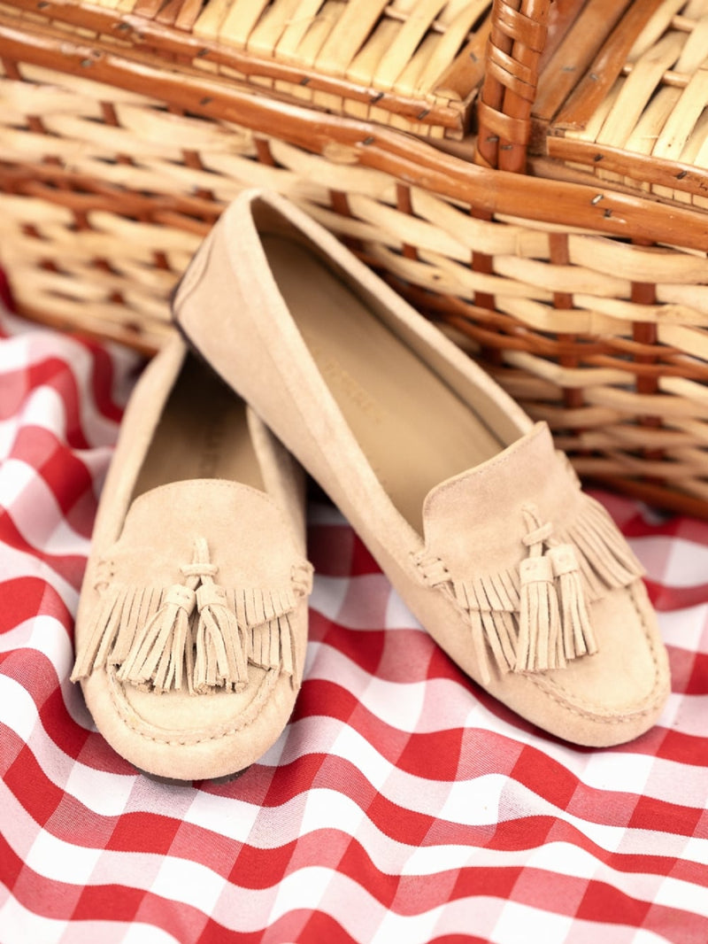 MOCASSIM EM CAMURÇA LUCY SAND FRANJA