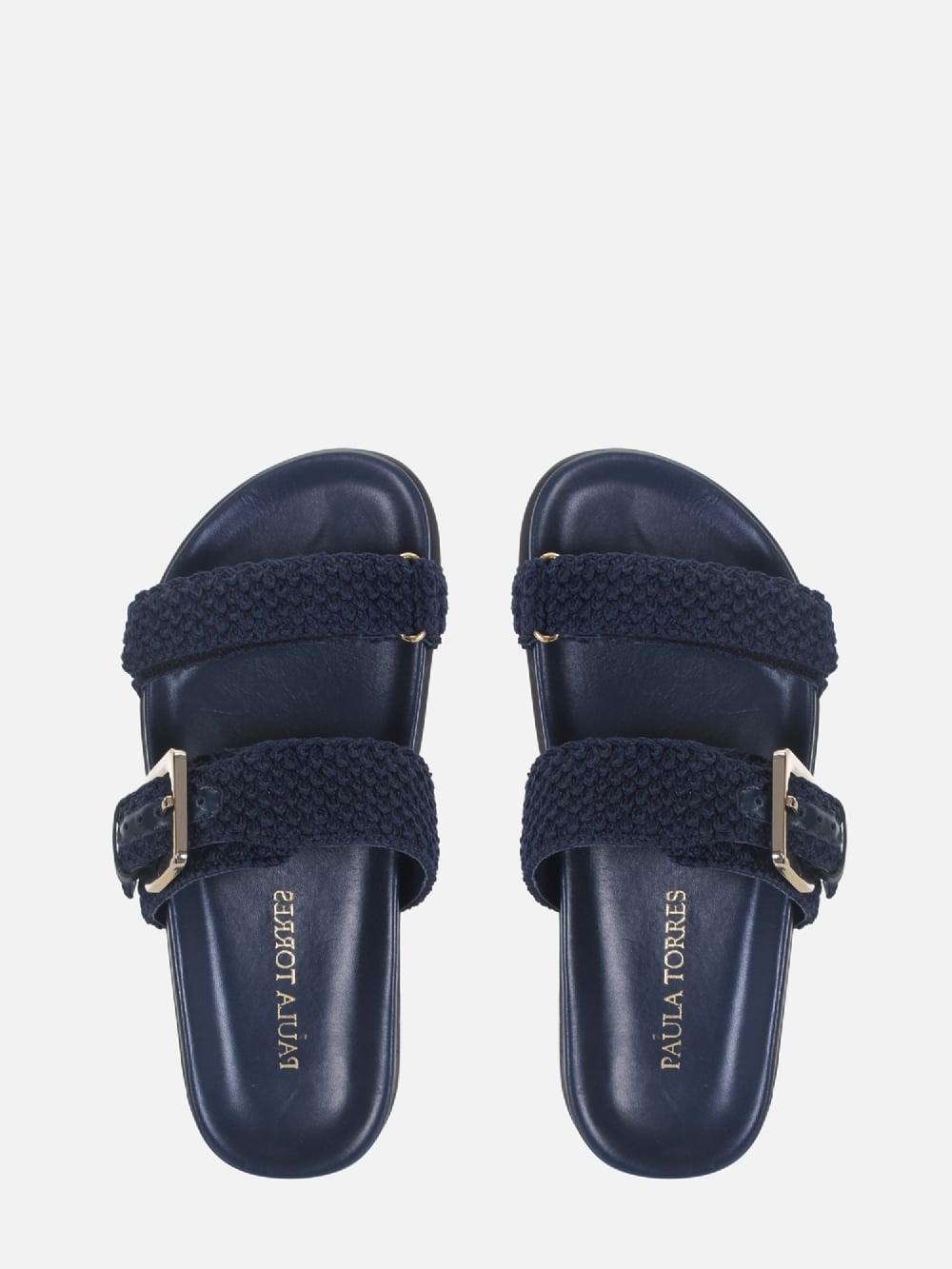 PAPETE EM CROCHE LAURA DARK BLUE