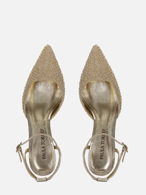 SCARPIN EM CROCHE LAURA SATURNO