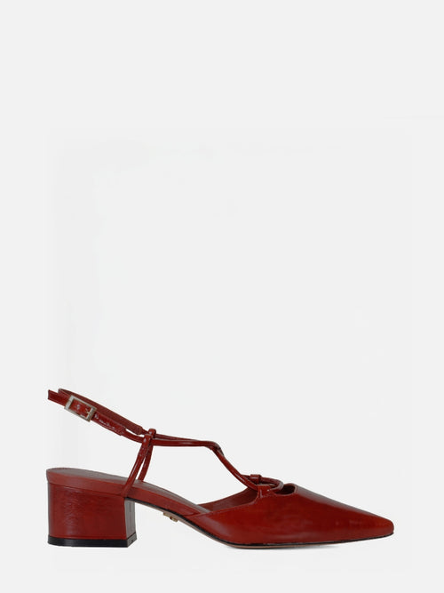 SCARPIN EM COURO LIV PICANTE