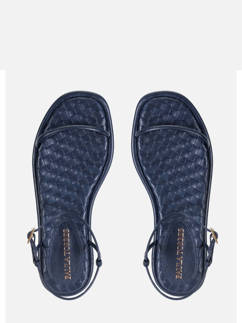 RASTEIRA EM COURO GAYA DARK BLUE TRESSE