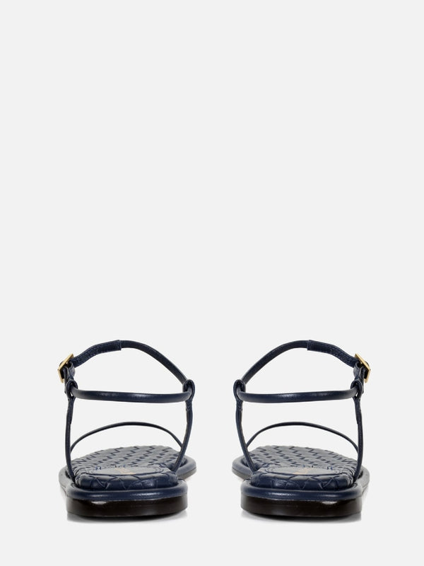 RASTEIRA EM COURO GAYA DARK BLUE TRESSE