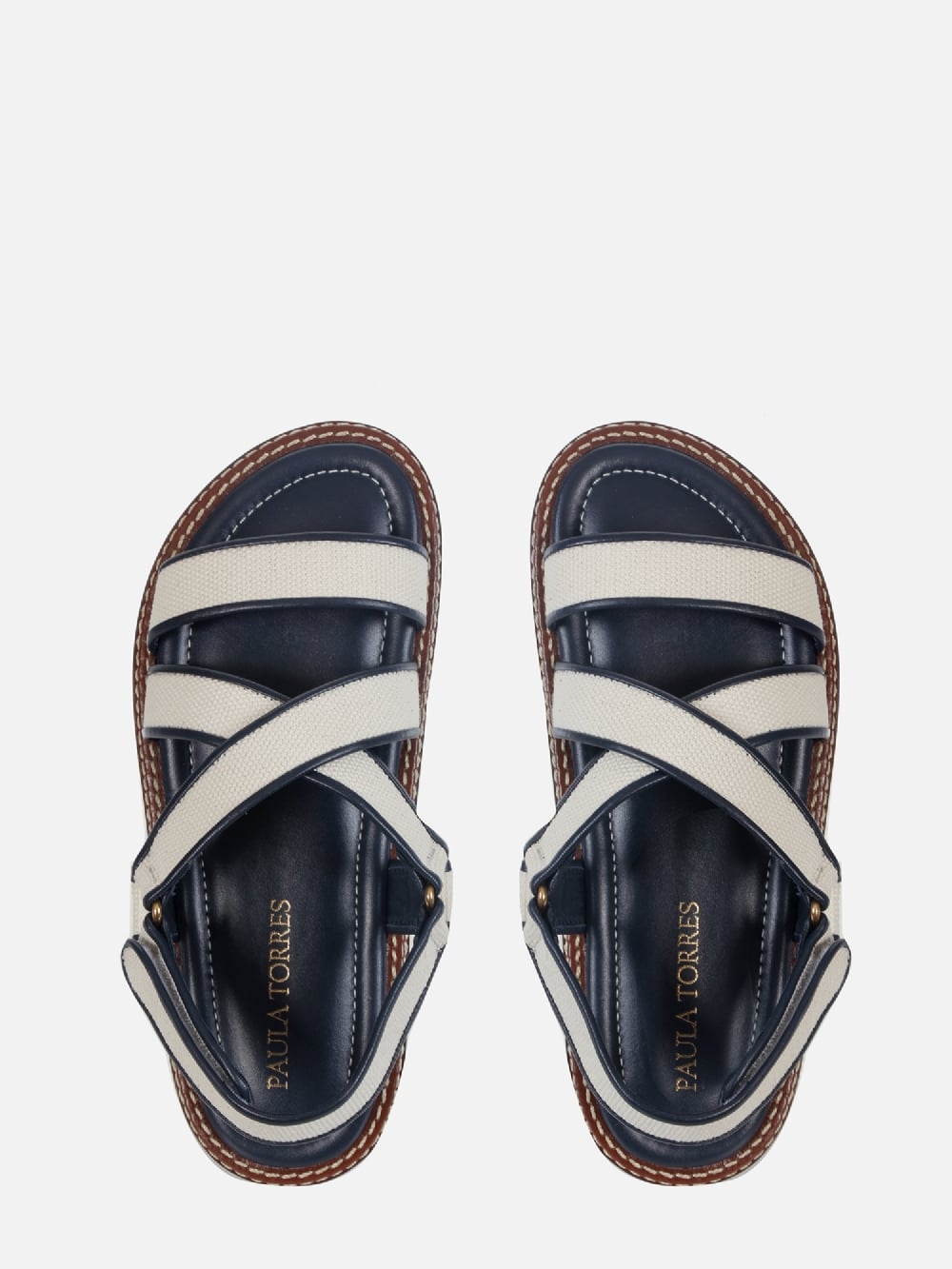 RASTEIRA EM LINHO AMELIA DARK BLUE