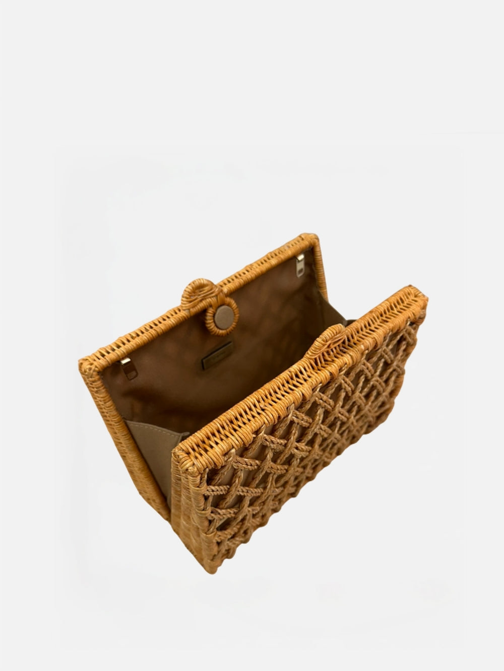 BOLSA JULIANA NATURAL PALHA TRANÇADO