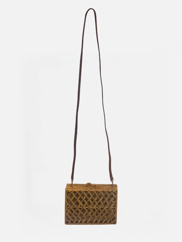 BOLSA JULIANA NATURAL PALHA TRANÇADO