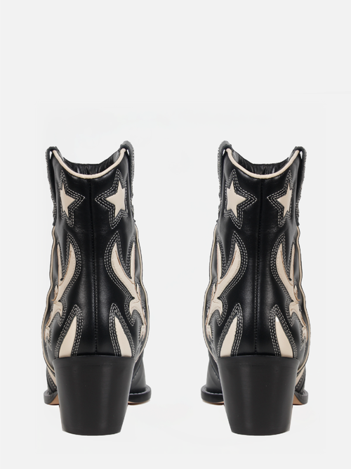 BOTA ZOE BAIXA P&B