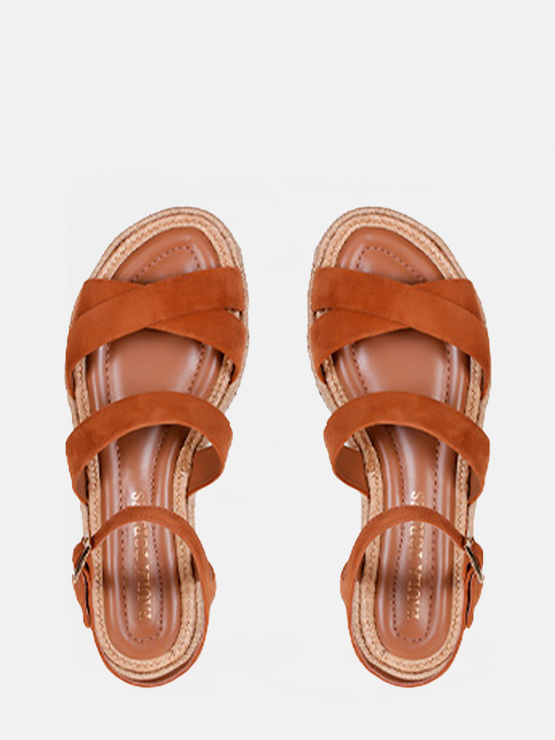 FLATFORM REBECA CARAMELO