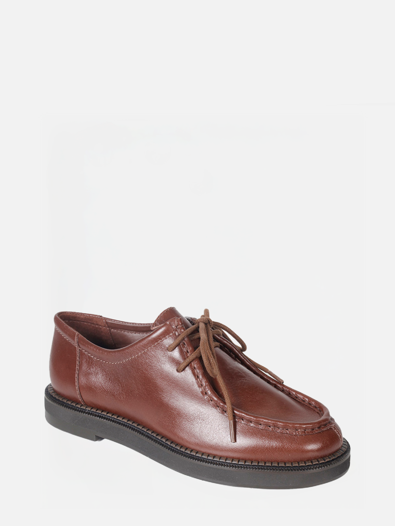 MOCASSIM EM COURO JACKIE CHOCOLATE WALLABEE