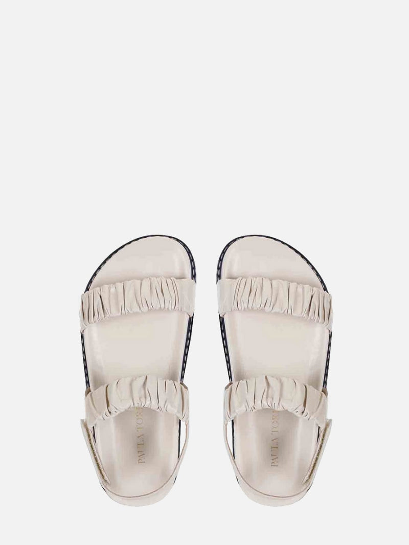 PAPETE EM COURO SERENA BAUNILHA