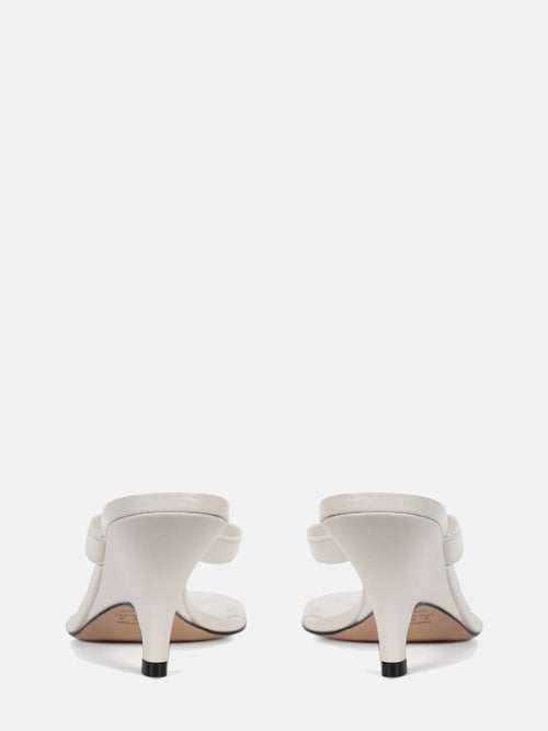 MULE EM COURO HELENA CREMA