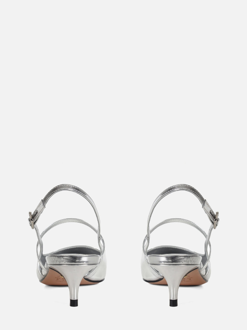 SCARPIN EM SPECCHIO RAFFA PRATA SLING BACK