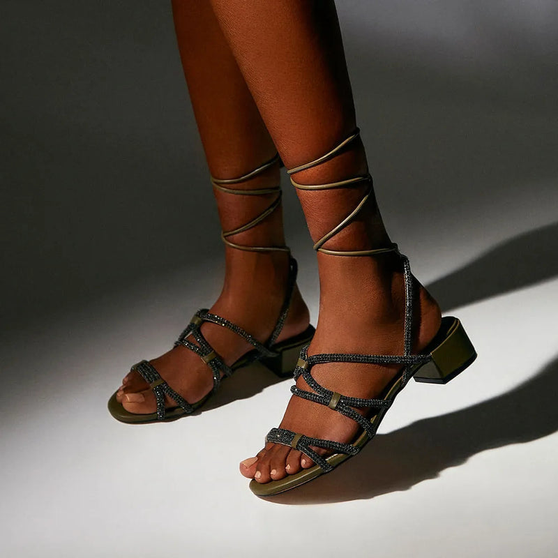 SANDÁLIA CAMILE OLIVE