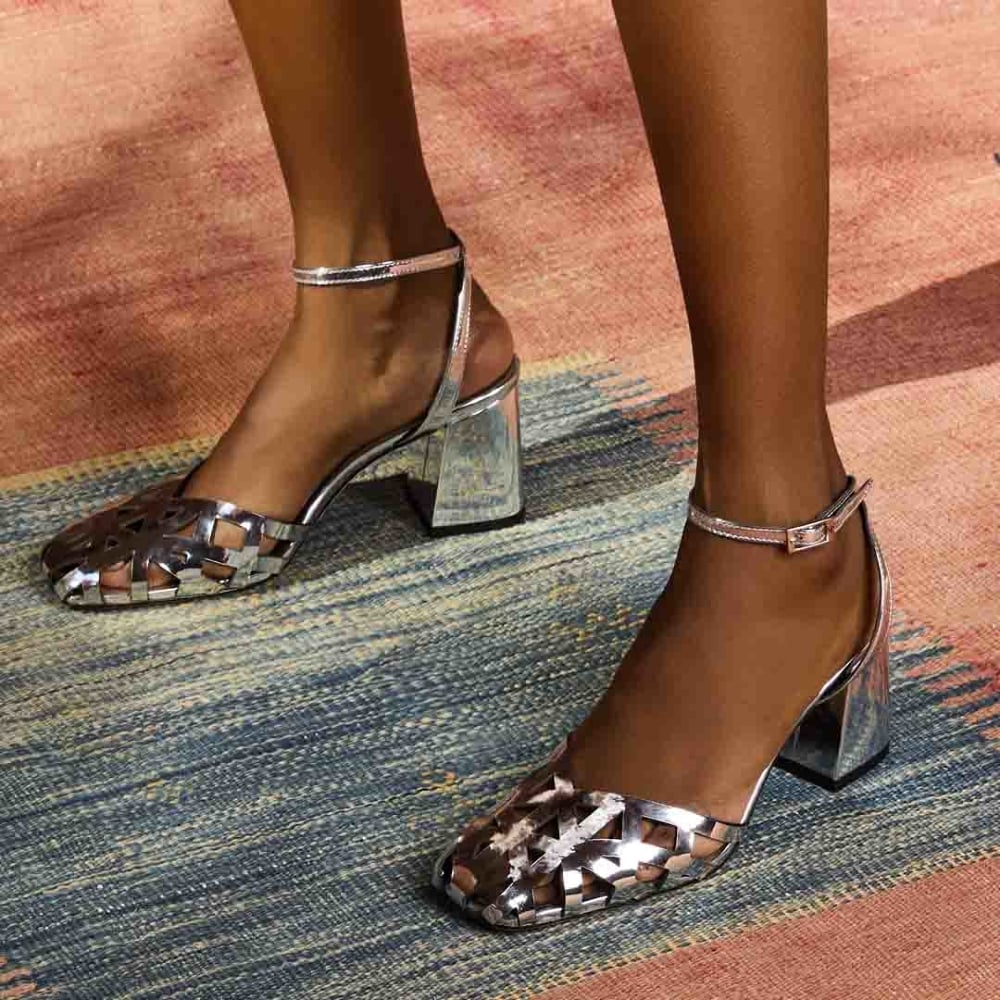 SCARPIN FRIDA PRATA