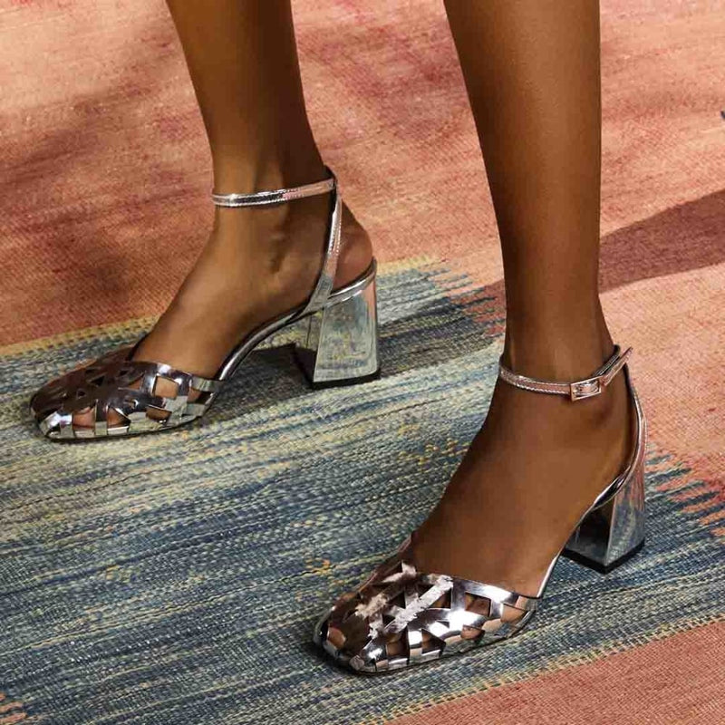 SCARPIN FRIDA PRATA