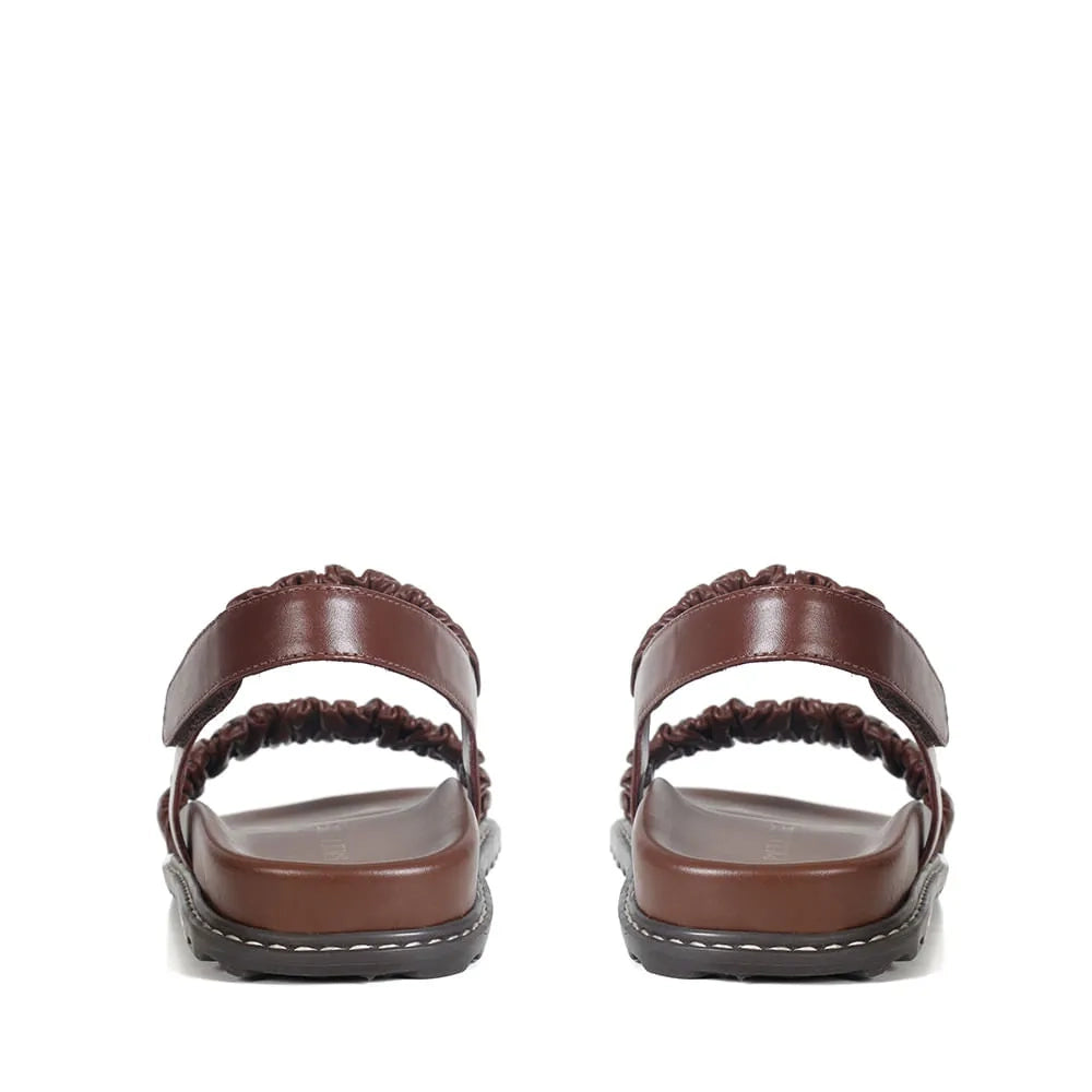 PAPETE EM COURO SERENA CHOCOLATE