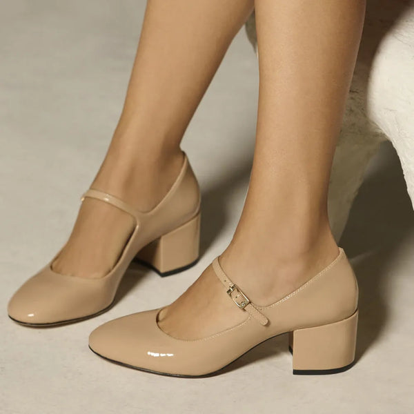 SCARPIN BONECA CLOE NUDE