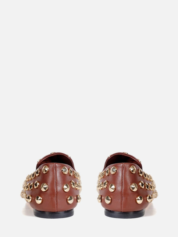 MOCASSIM SINTRA SPIKE CHOCOLATE