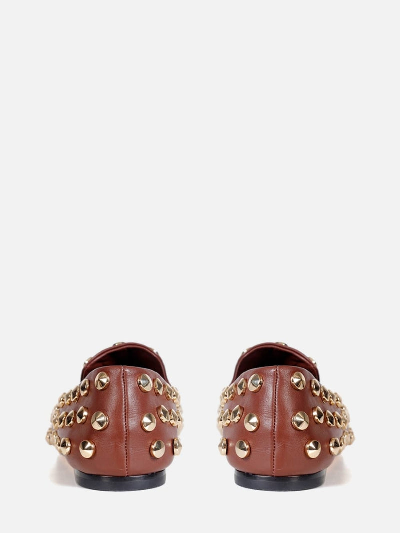 MOCASSIM SINTRA SPIKE CHOCOLATE
