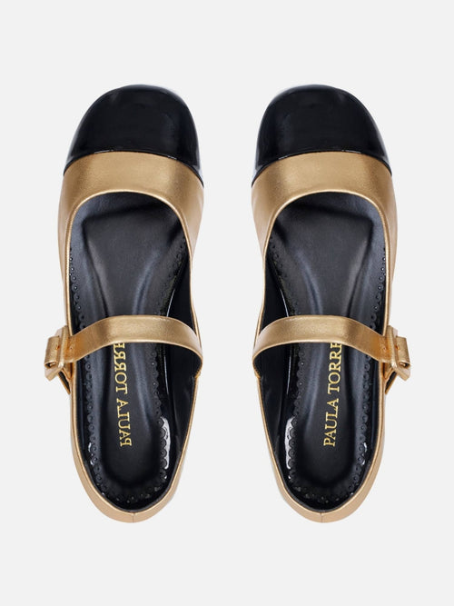 SAPATILHA OLÍMPIA DOURADO