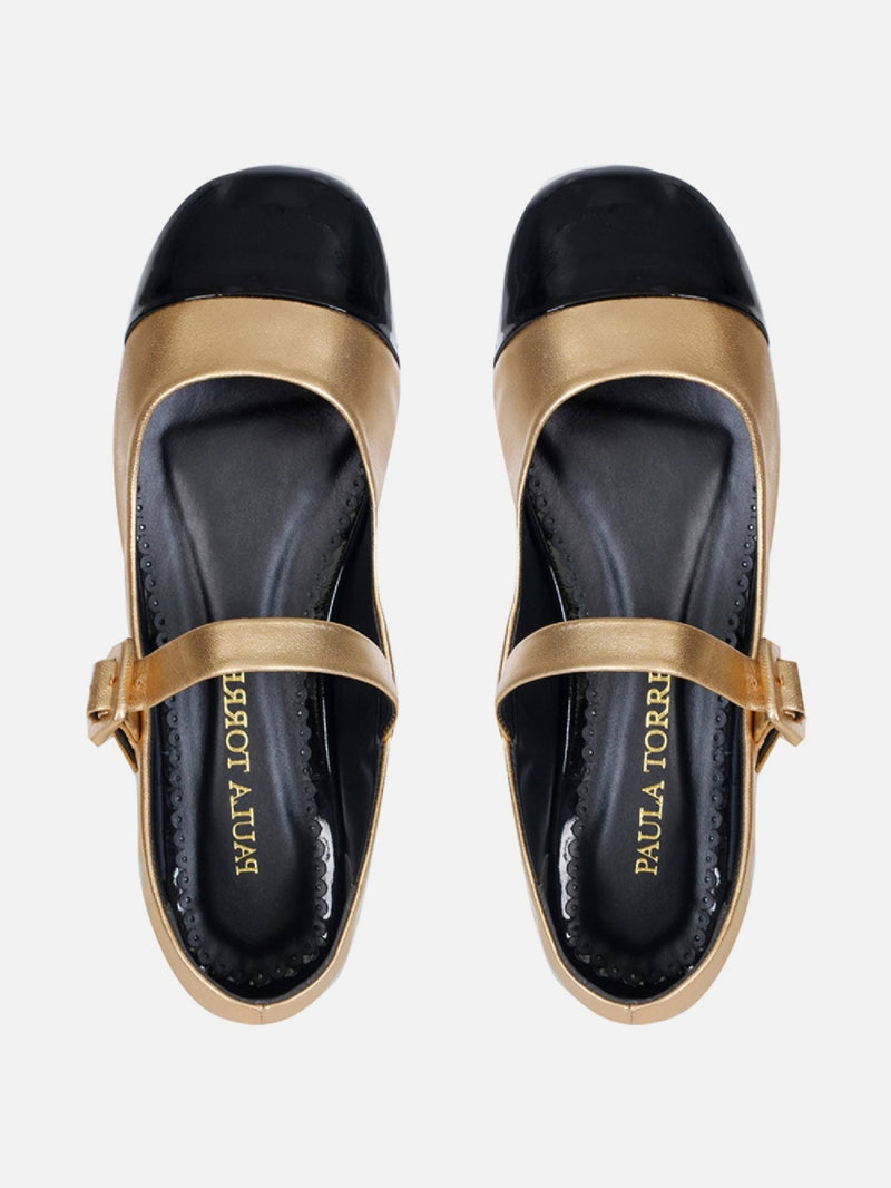 SAPATILHA OLÍMPIA DOURADO
