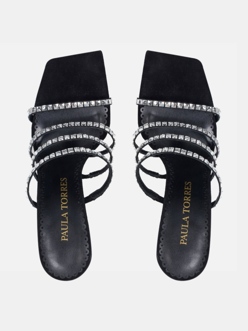 MULE CRISTAL PRETO