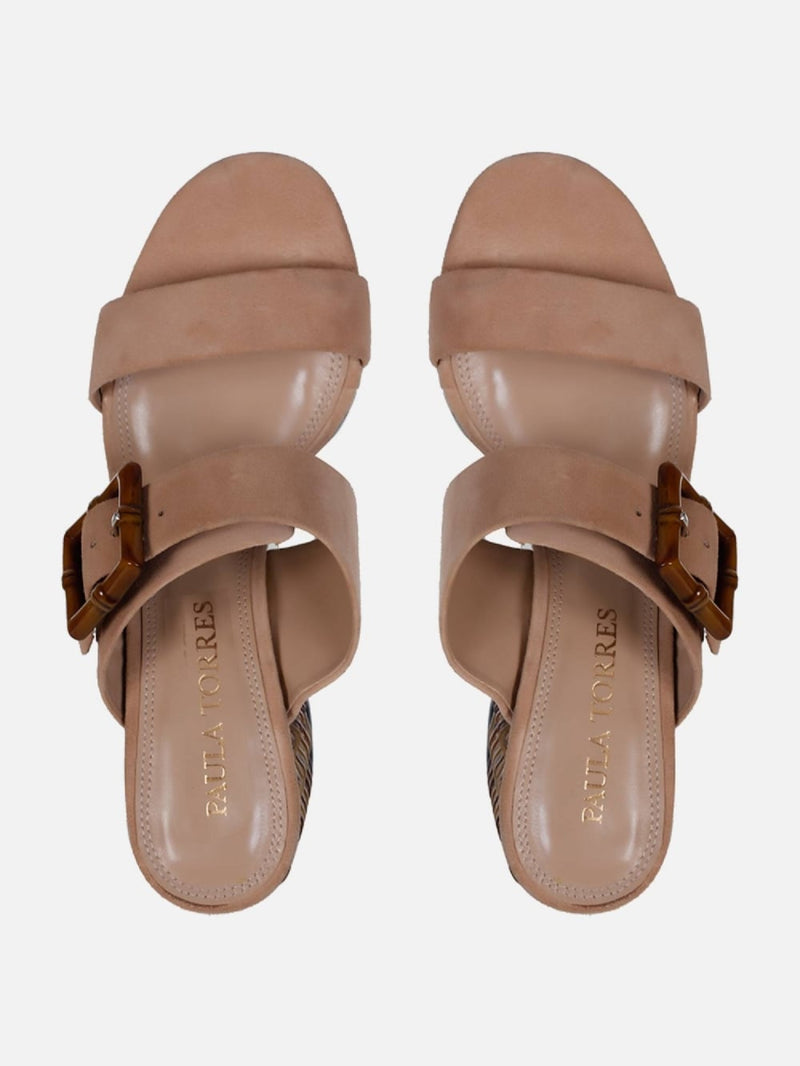 MULE CLARICE BEGE