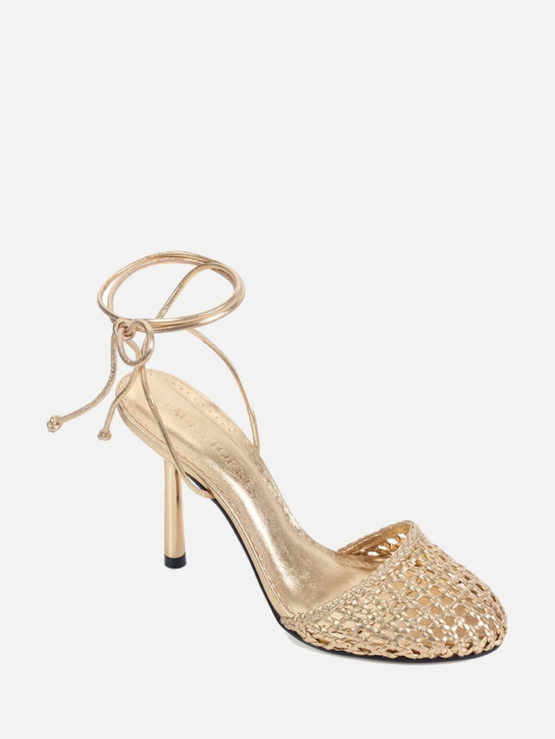 SCARPIN GRETA OURO