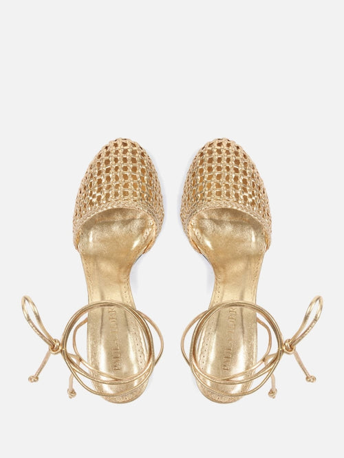 SCARPIN GRETA OURO