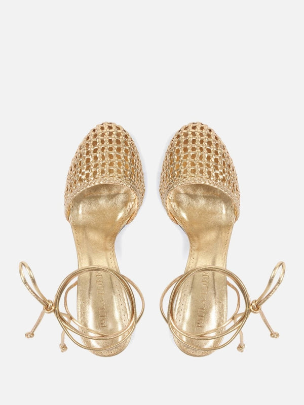 SCARPIN GRETA OURO