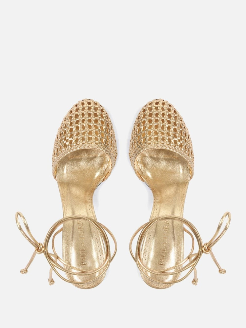 SCARPIN GRETA OURO