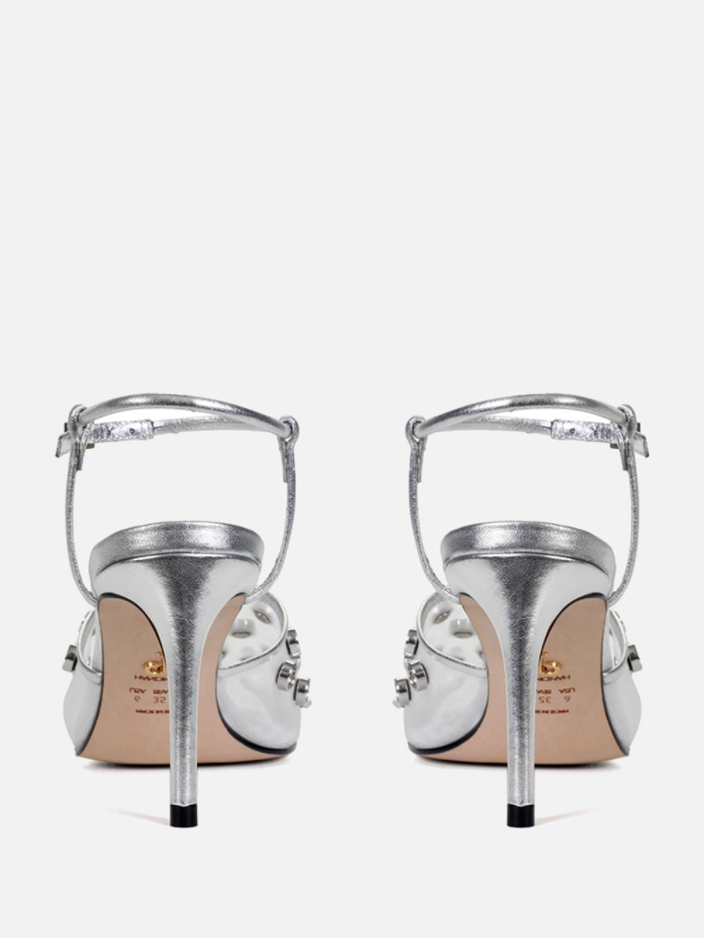 SCARPIN AURORA ALTO PRATA