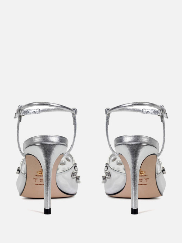 SCARPIN AURORA ALTO PRATA