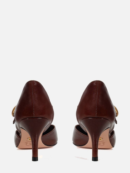 SCARPIN JÚLIA CONHAQUE