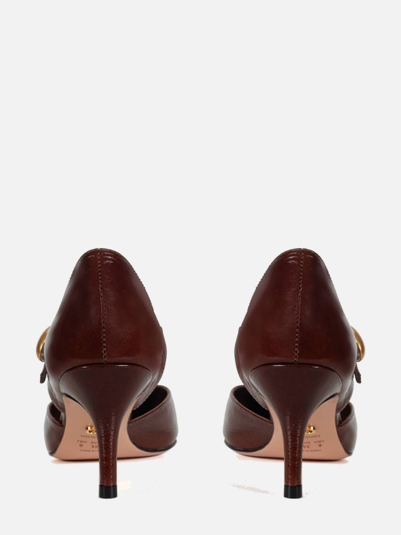 SCARPIN JÚLIA CONHAQUE