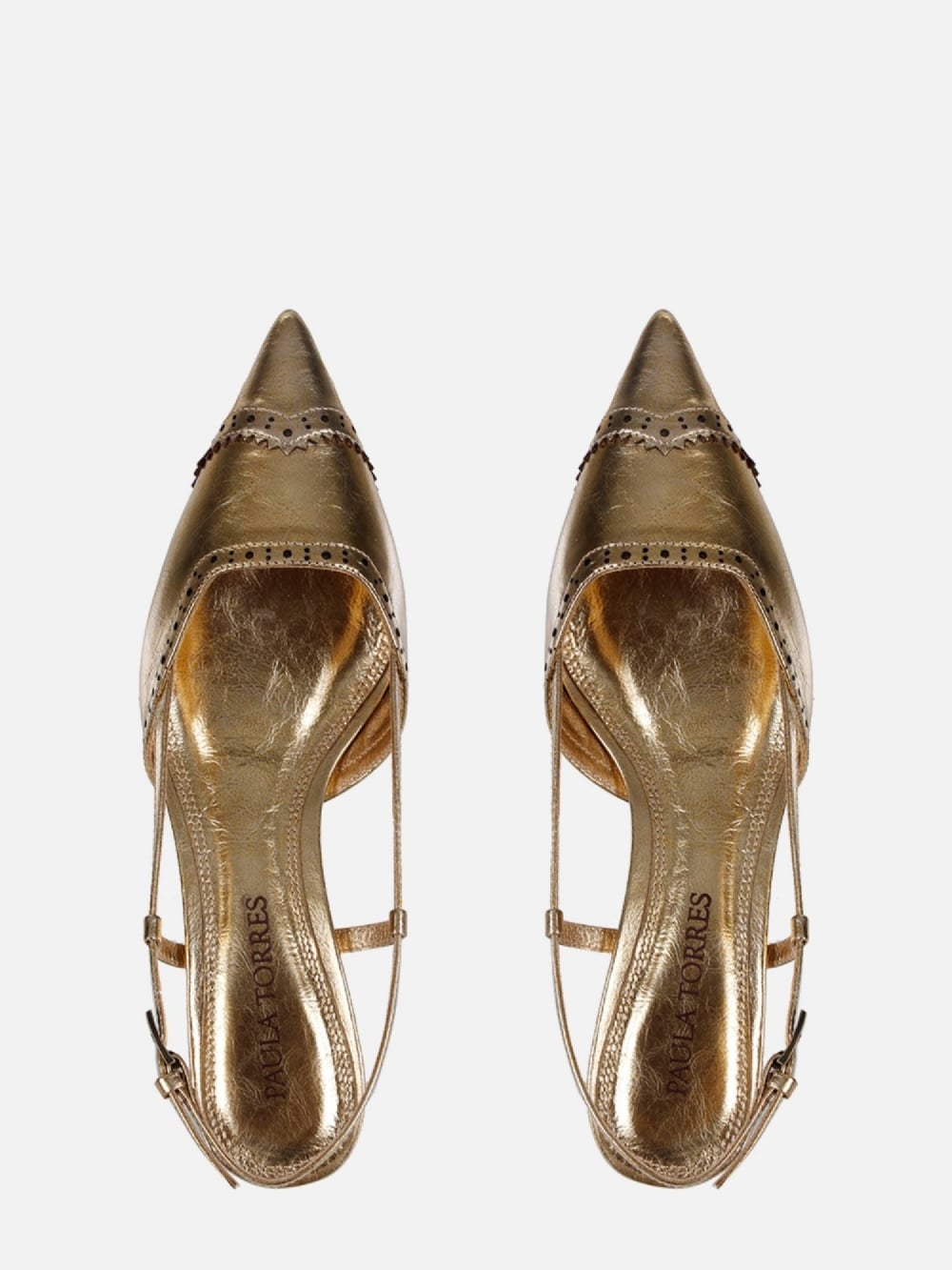 SCARPIN GIU OURO