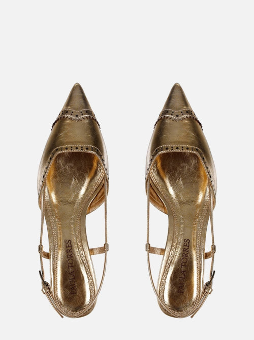 SCARPIN GIU OURO