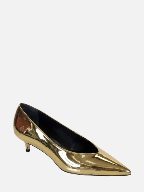 SCARPIN ÍRIS DOURADO