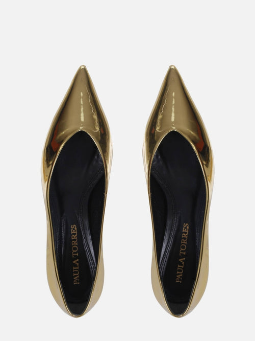 SCARPIN ÍRIS DOURADO
