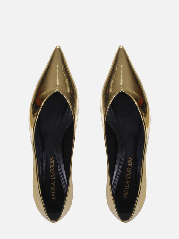 SCARPIN ÍRIS DOURADO