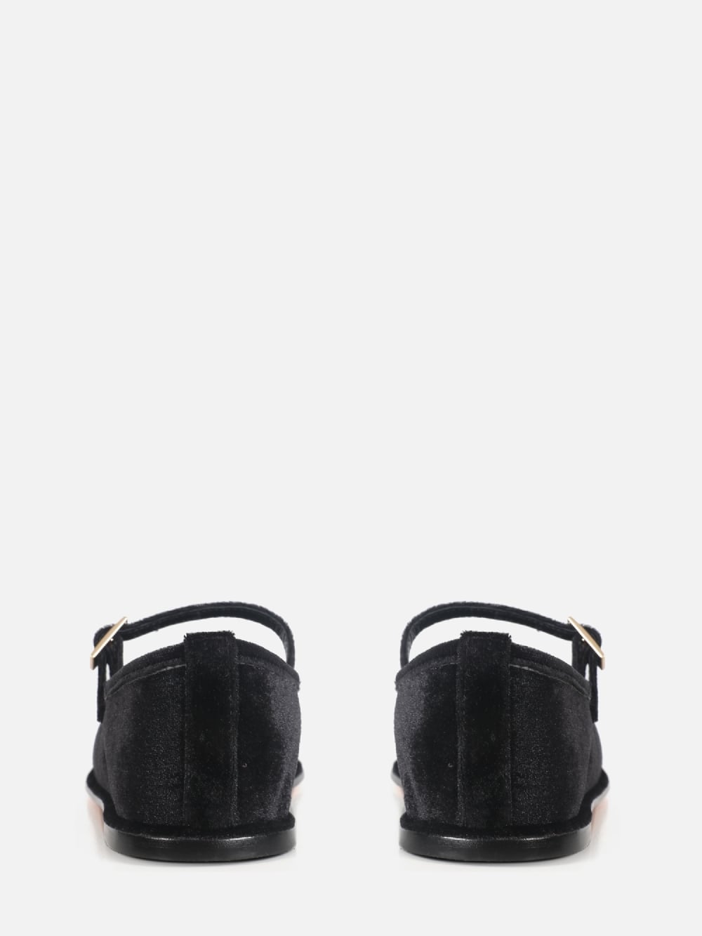 SAPATILHA DE VELVET PRETO MARY JANE