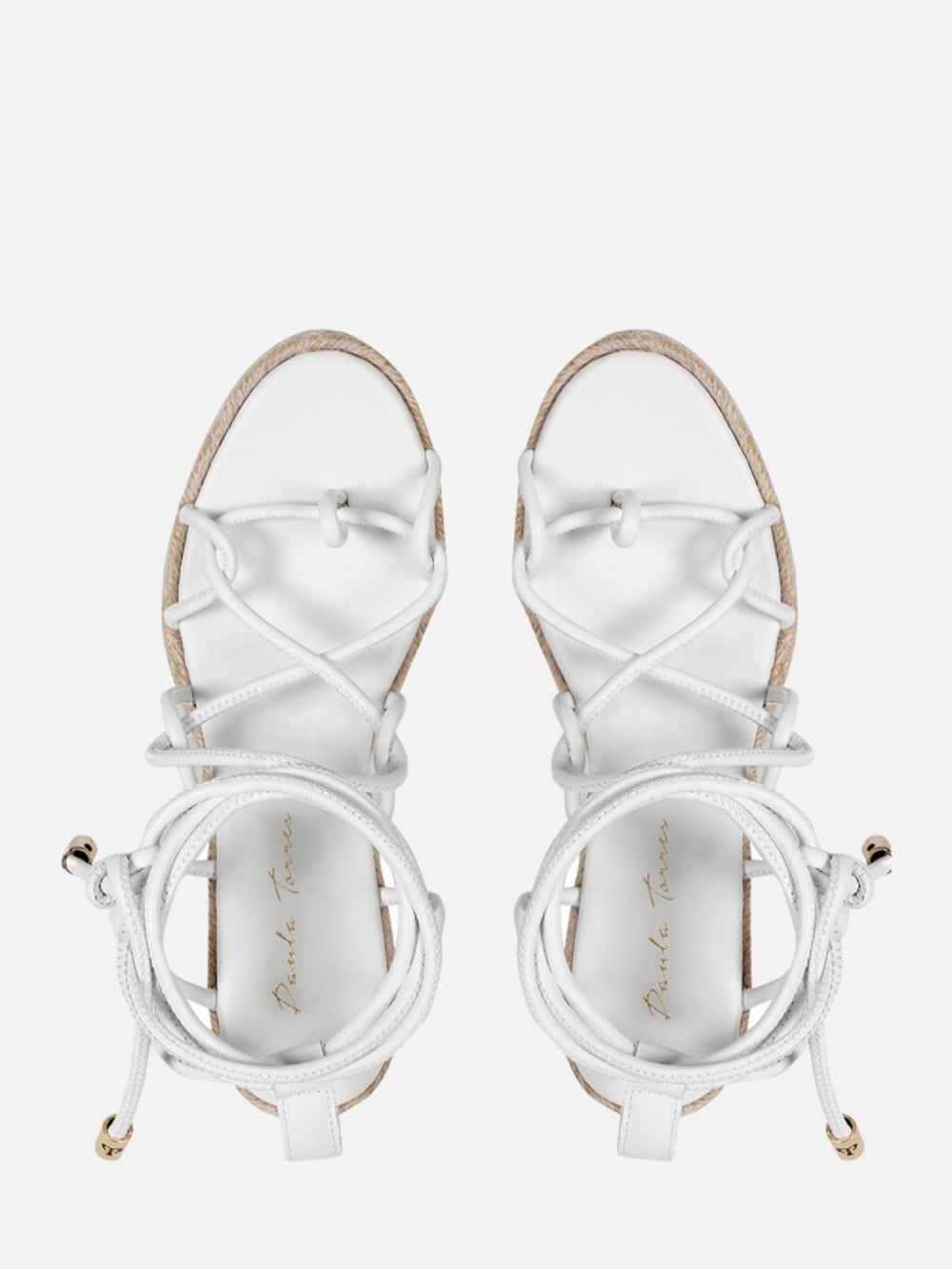 SANDÁLIA ANABELA MEL OFF WHITE